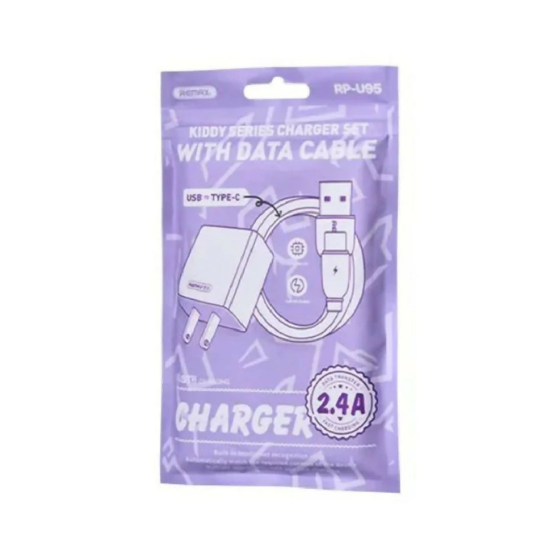 REMAX RP-U95-C Charger Kiddy Series Charger Set with Cable