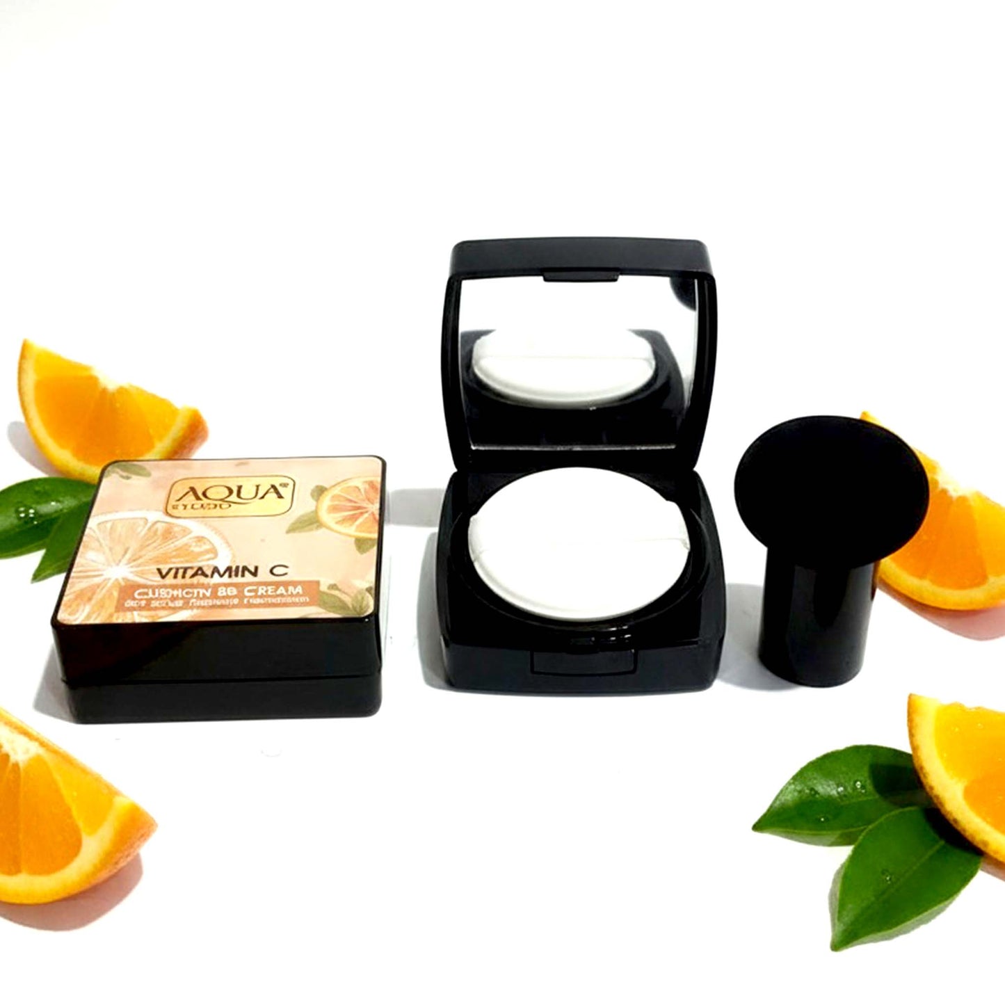 AQUA CUSHION BB CREAM AQ 1029 Hydrating Full Coverage BB Cushion