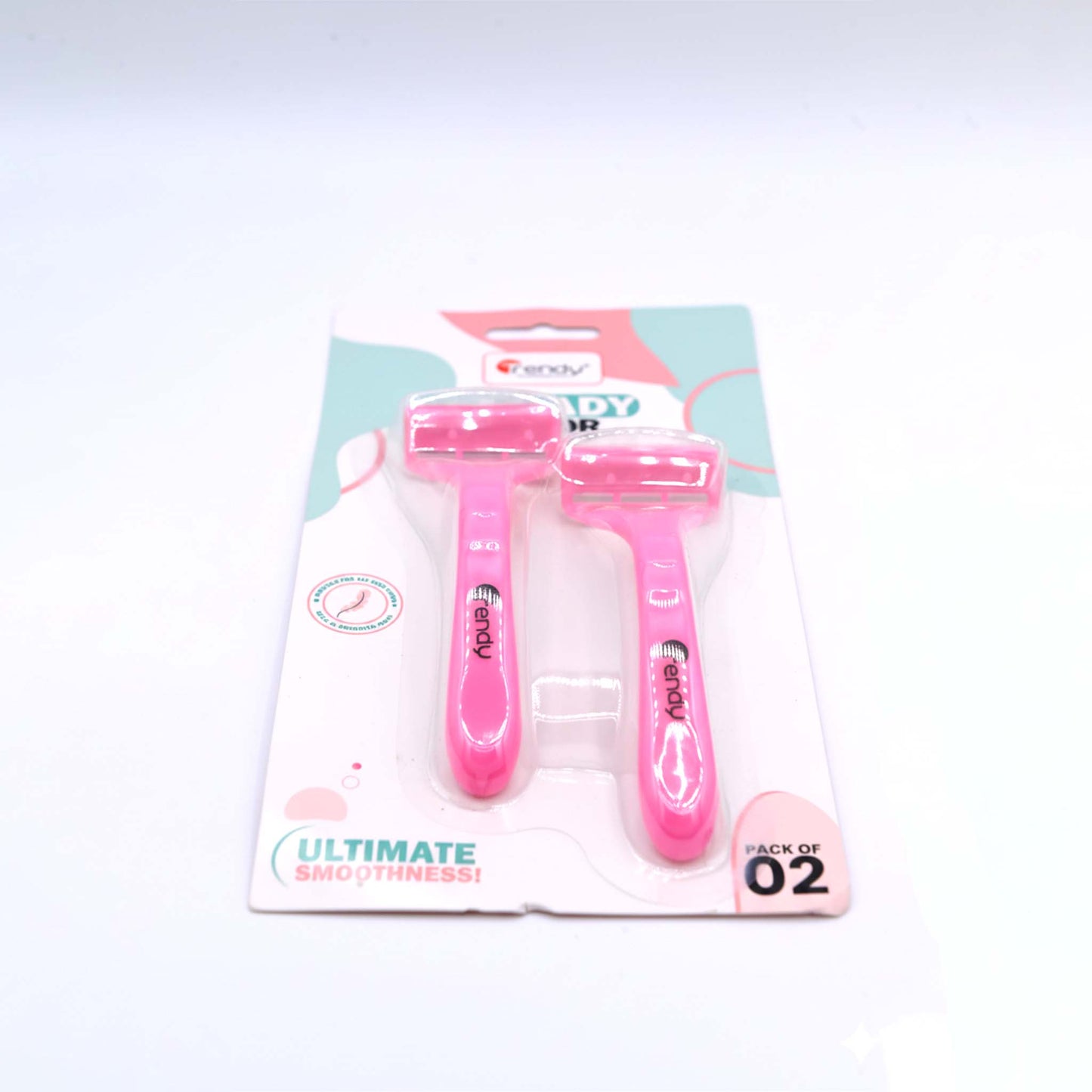 Trendy Body Razor 2 Pcs TD 398 Gentle Women’s Shaving Razors