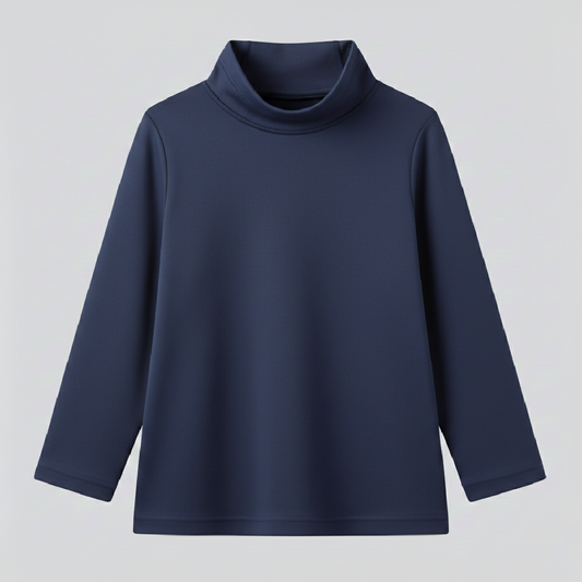 Kids Full Sleeves High Neck Sweaters