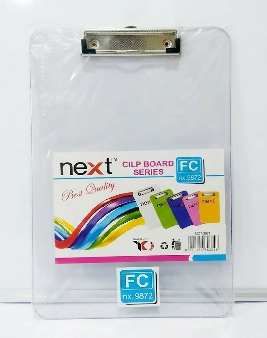 Transparent Clip Board 1 Piece