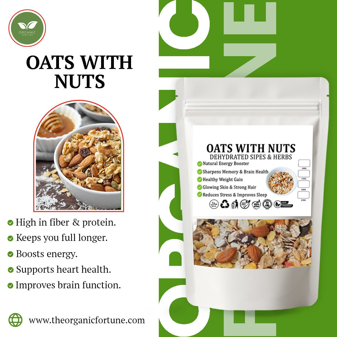 Oats with Nuts 100 Gram