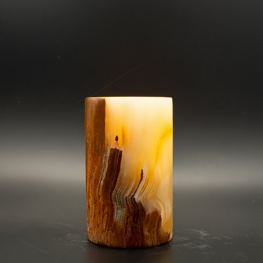 Handcrafted Marble Pencil Holder