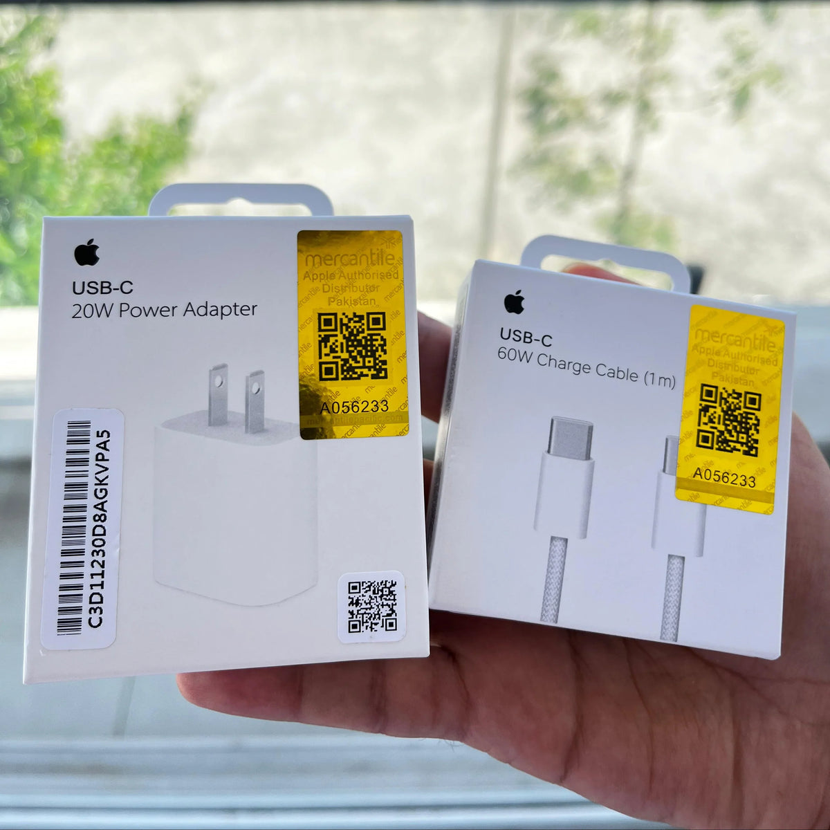 Apple 20W USB-C 2-Pin Power Adapter with FREE Cable