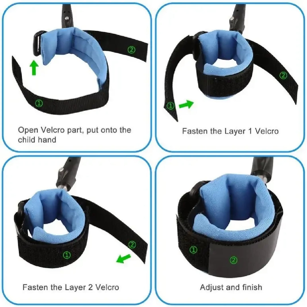Anti-Lost Wrist Link Child Lock Safety Harness Strap - Random Color