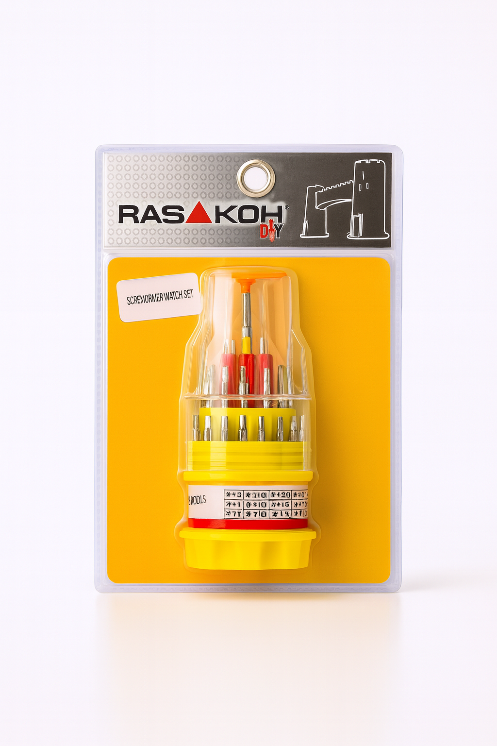 Screw Driver Watch Set Precision Mini Toolkit for Watches Eyeglasses and Small Electronics