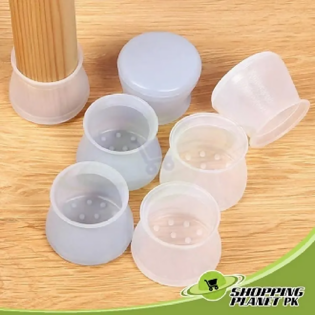 4pc Table Chair Leg Silicone Cap Pad Furniture Non Slip Feet Cover Floor Protector Foot Bottom Pads Caps Rubber Home Decoration