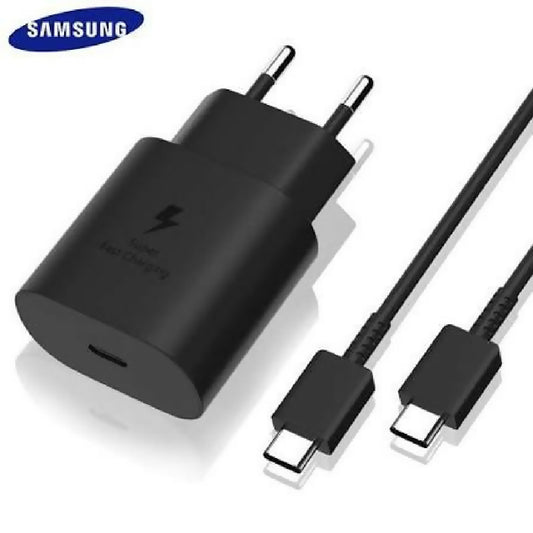 Samsung 25W Super Fast Charging Power Adapter with C to C Cable