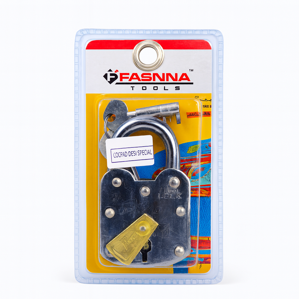Fasnaa Lockpad Desi Special Strong Reliable and Traditional Style Lock