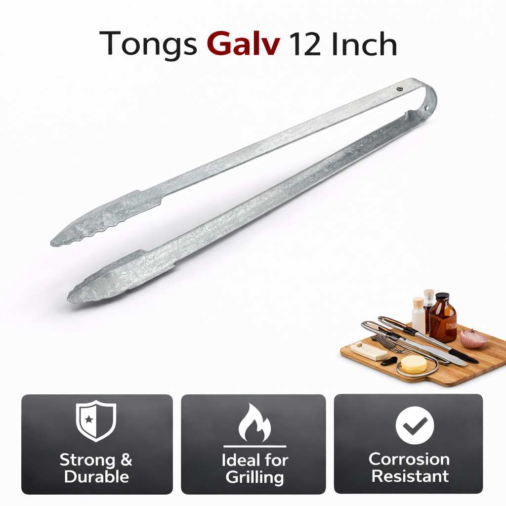 Tongs Galv 12 Inch