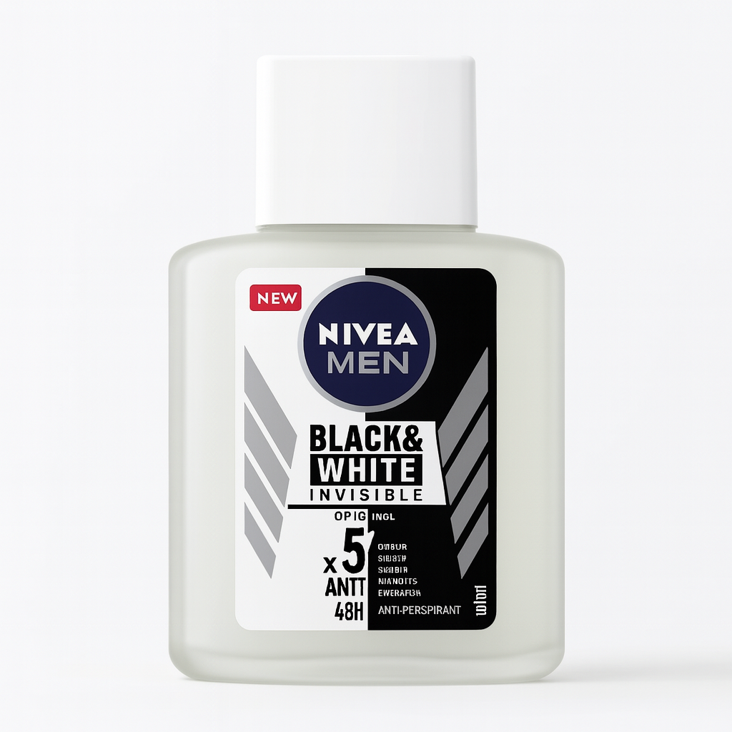 Nivea Men Black And white invisible original after shave fluid in 100 ml