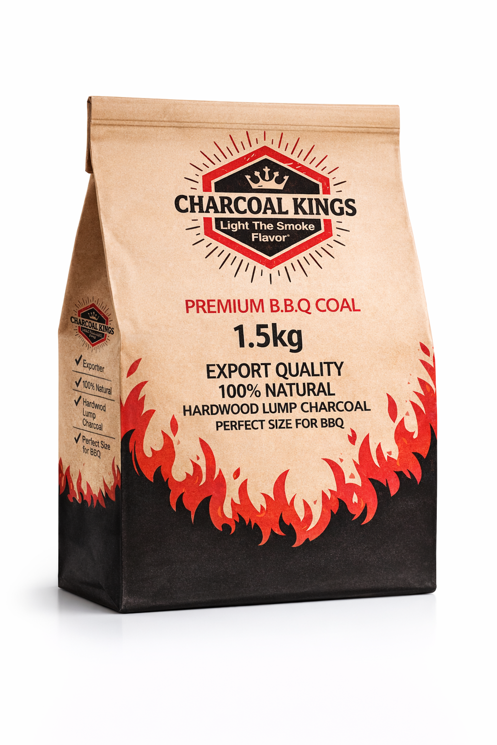 1.5 KG Mix Hardwood Charcoal