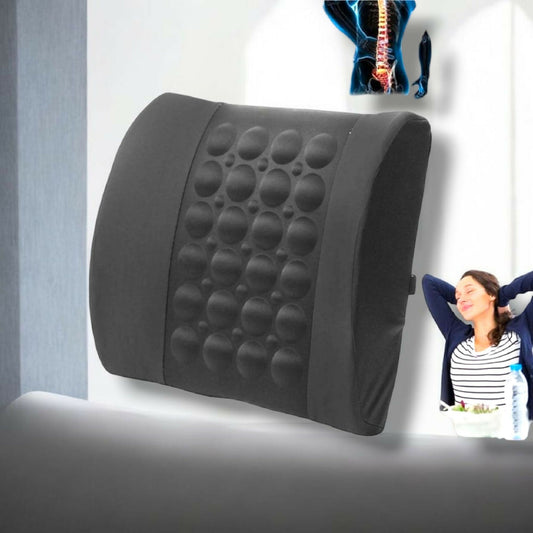 Car Seat Back Relief Lumbar Pain Back Support Pillow Headrest Waist Safety Chair Cushion For Auto Vehicle High Quality