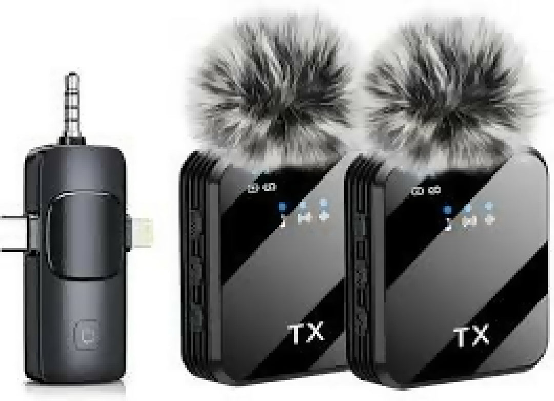 F11 Double MIC ANC ECHO Mode with Wind Muff Cover TypeC iPhone Android