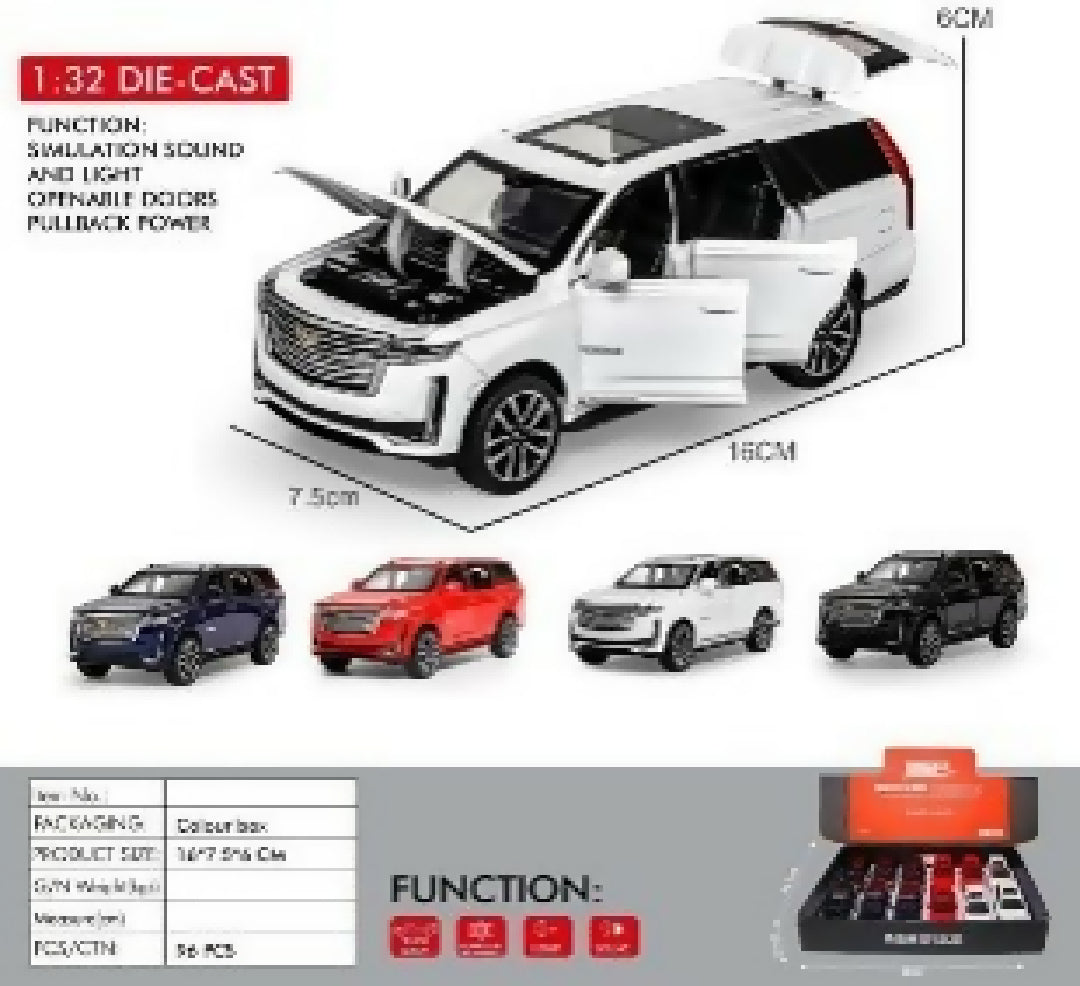 Die Cast SUV Toy Car 1 Piece