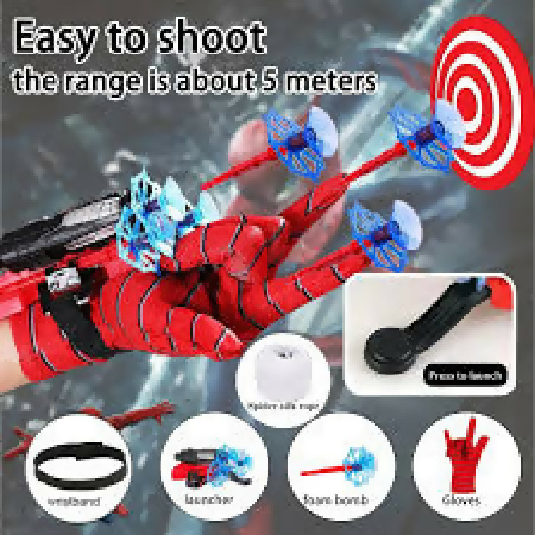 Fun Role Play Web Launcher With Bullets And Launcher Set For Boys And Girls