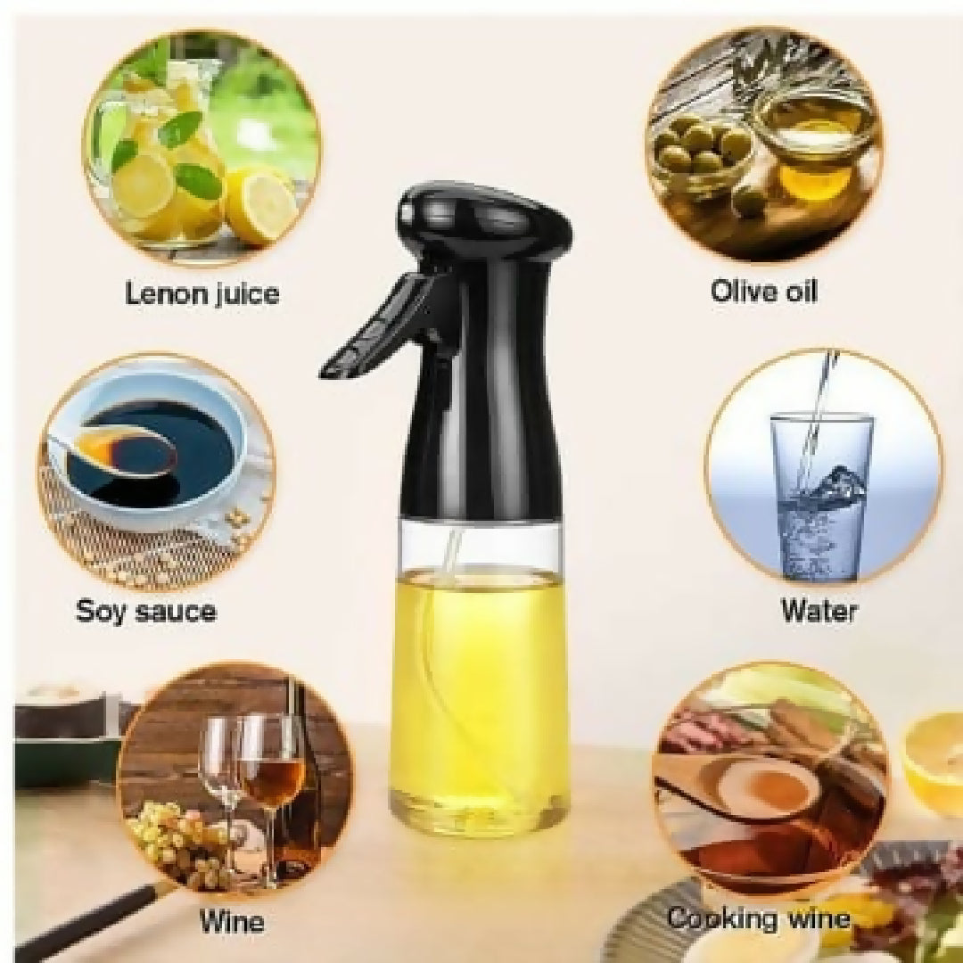 200ML Oil Spray Bottle Pump for Oil Control Kitchen Olive Oil Sprayer Pot Bottle Dispenser Gadget Cooking Tools For BBQ Baking