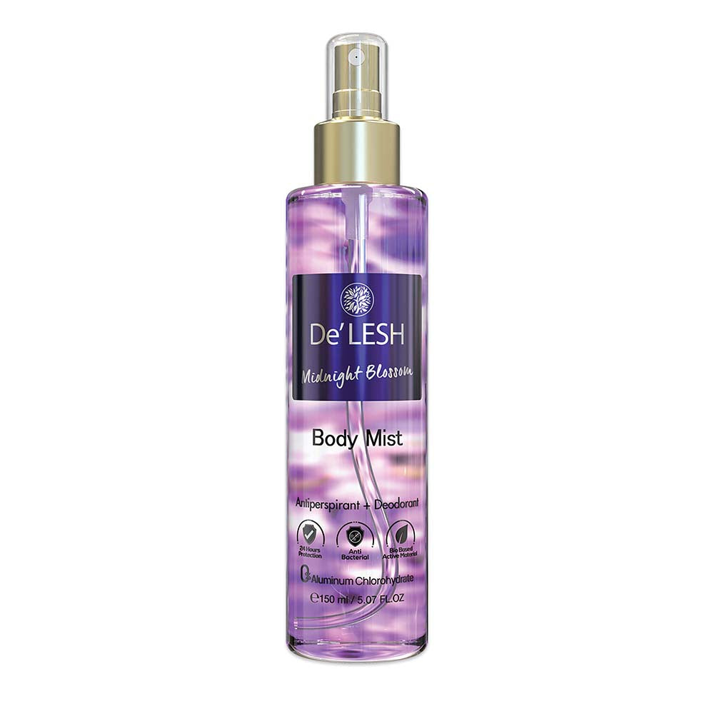Delesh Body Mist Midnight Blossom Fragrance