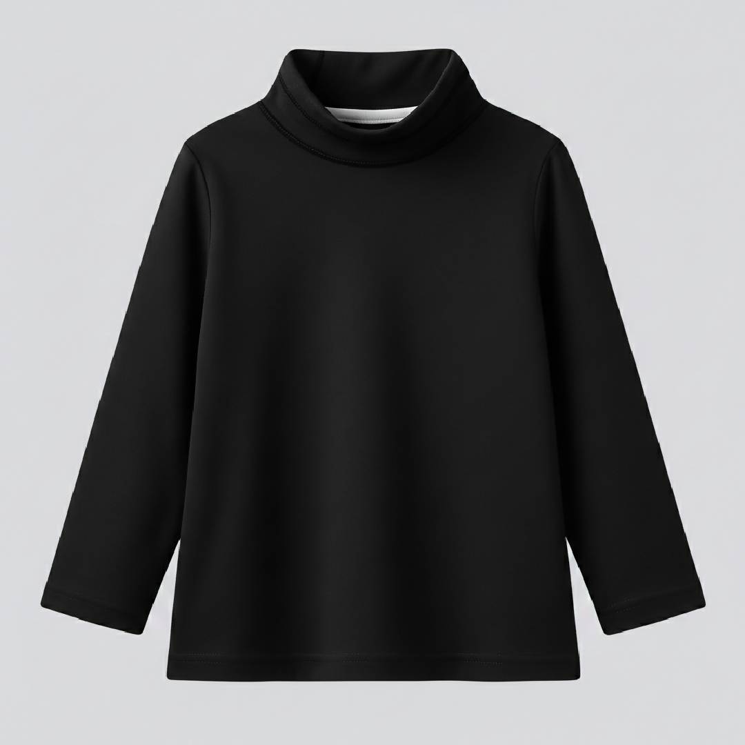 Kids Full Sleeves High Neck Sweaters