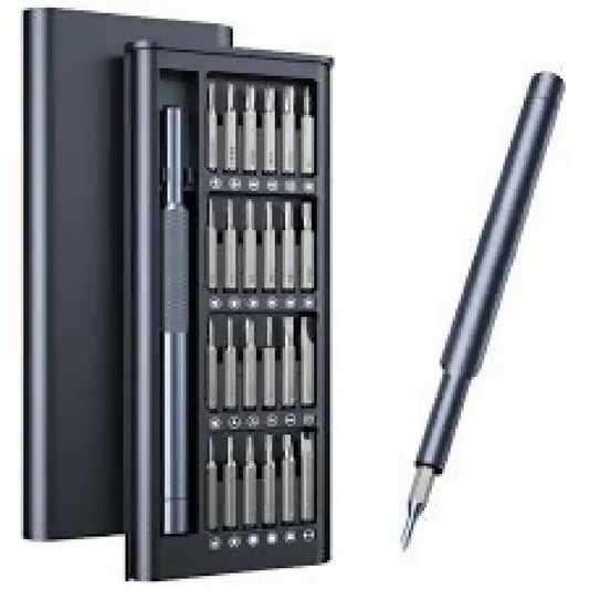 Precision Screwdriver Set with Case 24 in 1 Magnetic Mini Screwdriver Kit for Phones Computers Watches Glasses Game Consoles Cameras