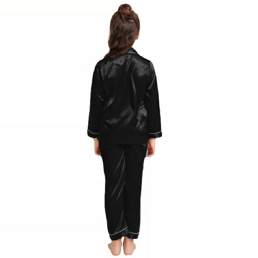 High Quality Silk Kids Nightwear Trouser Shirt