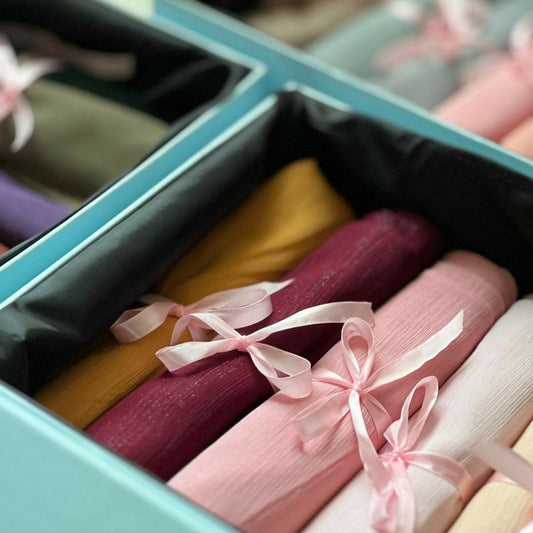 Crinkle Chiffon - Bundle Of 4