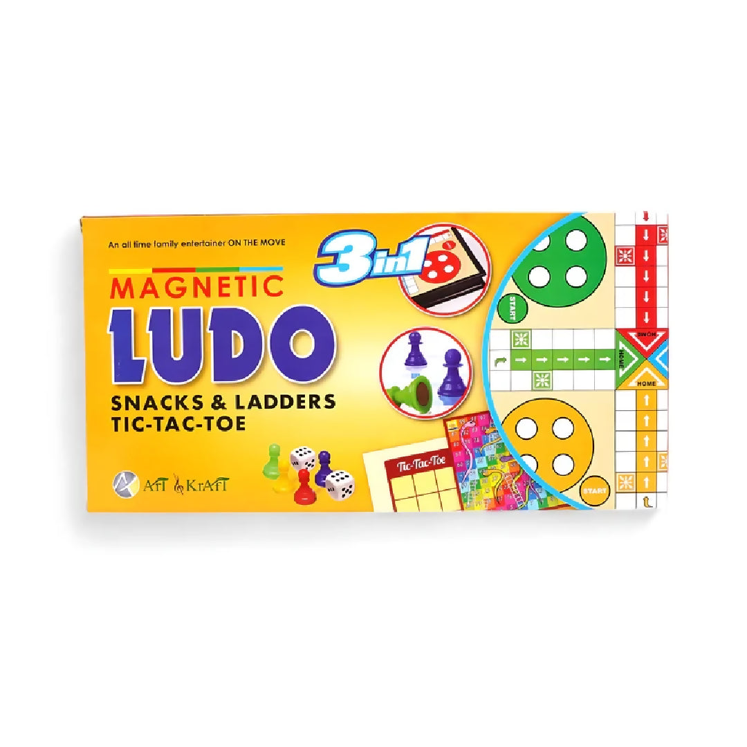 Magnetic Ludo 1 Piece