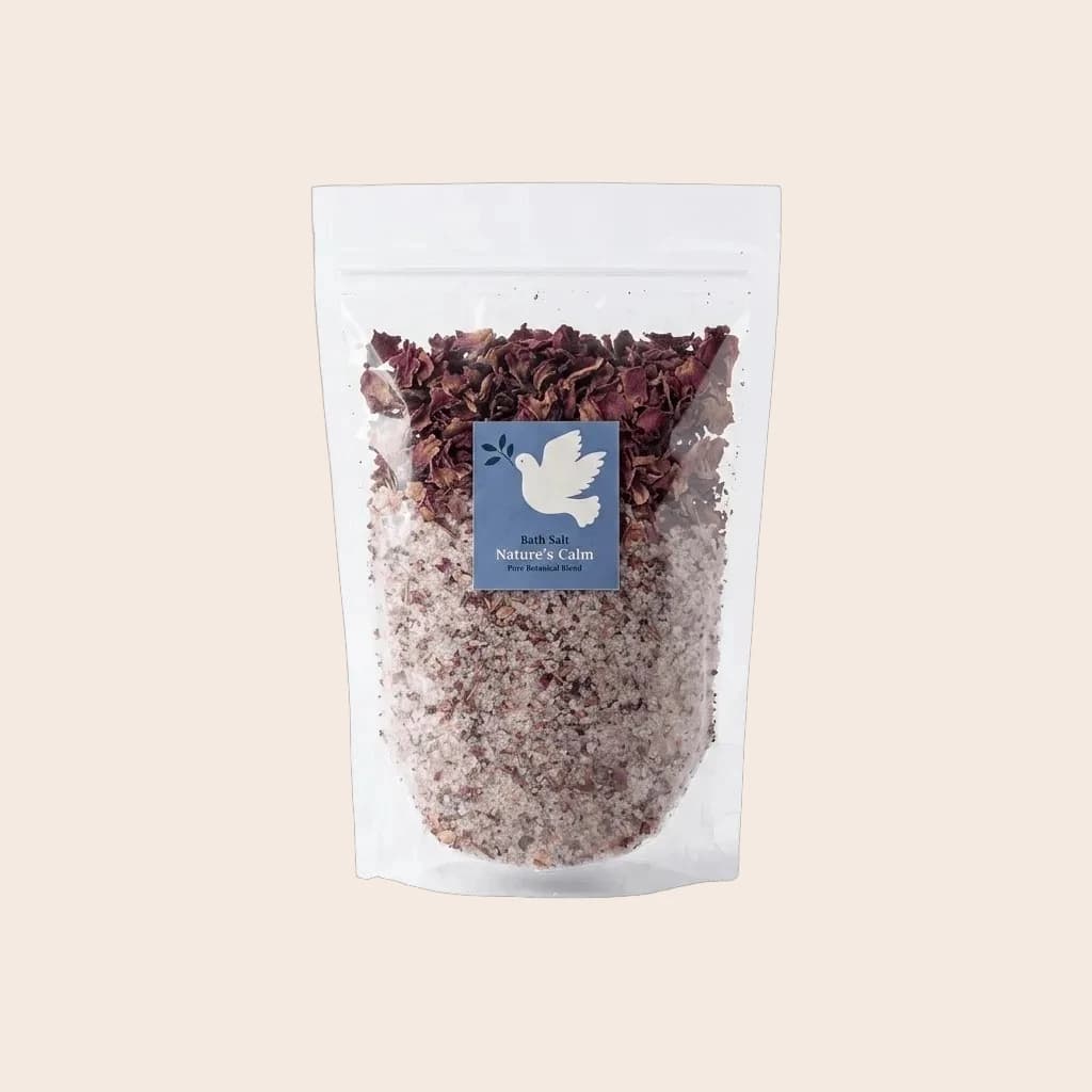 Premium Botanical Soak – Lavender & Rose Petal Mineral Bath Salts