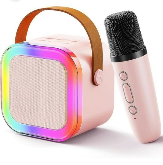 K12 Portable Speaker with Mic - Karaoke Microphone with Speaker