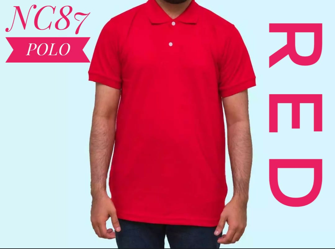 Red Polo T - Shirt