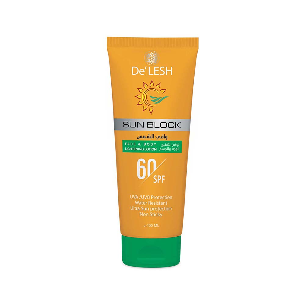 Delesh SPF 60 sunscreen