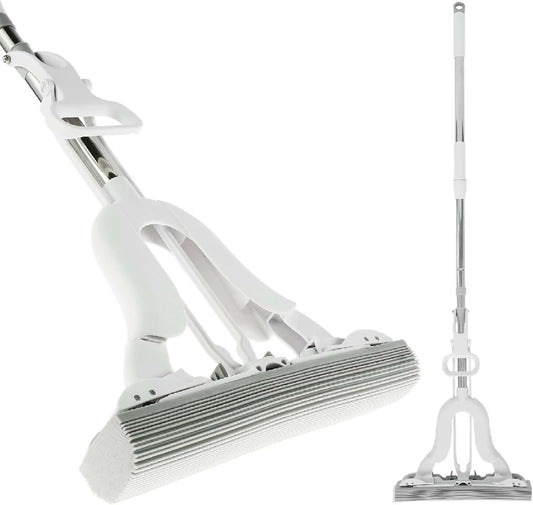 Adjustable Squeeze Water Floor Cleaning Magic Sponge Mop In Stock