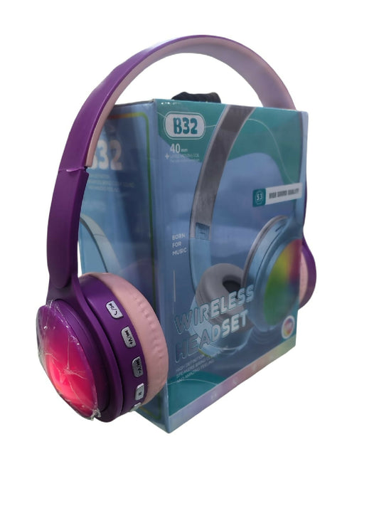 B32 RGB Gaming Headset Immersive Sound And Dynamic RGB Lighting
