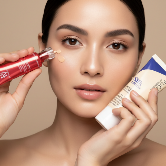 Flicka 2-in-1 Makeup Deal - Primer 60g and Foundation 30g Combo