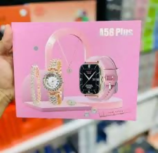 A58 Plus Smart Watch Bracelet with Touch Control