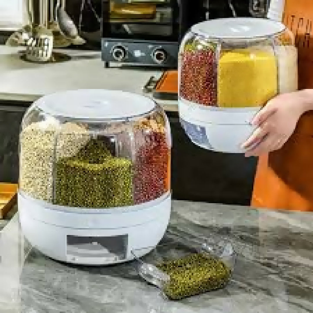 5kg Revolving 6in1 Cereal Dispenser