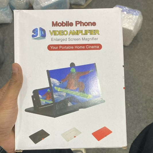 F3 Mobile Screen Magnifier - Enlarged Mobile Screen Amplifier Large Screen Eyes Protection - Size 8 Inch - Random Color