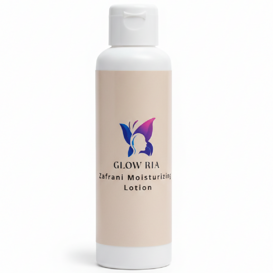 Glow Ria Zafrani Moisturizing Body Lotion - Deep Hydration and Natural Glow - 120ml