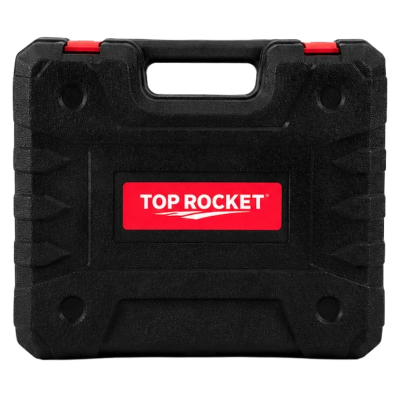TOP ROCKET Cordless Rechargeable Drill Machine Kit | 48V Double Batteries | 3-in-1 Drill, Screwdriver & Impact Driver | Variable Speed Power Tool Set with Carry Case