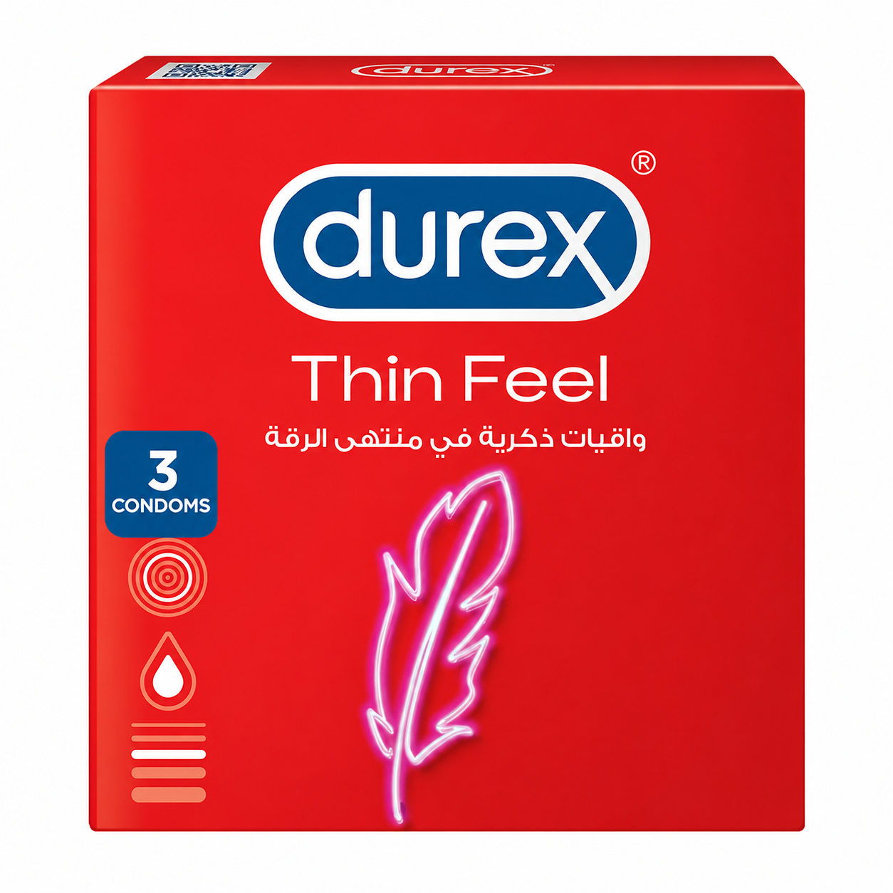 DUREX Condom Thin Feel 3 Pcs