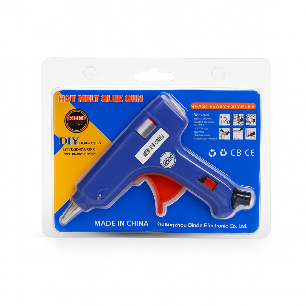 Hot Melt Glue Gun  Fast Heating Multi Purpose Craft and Repair Tool