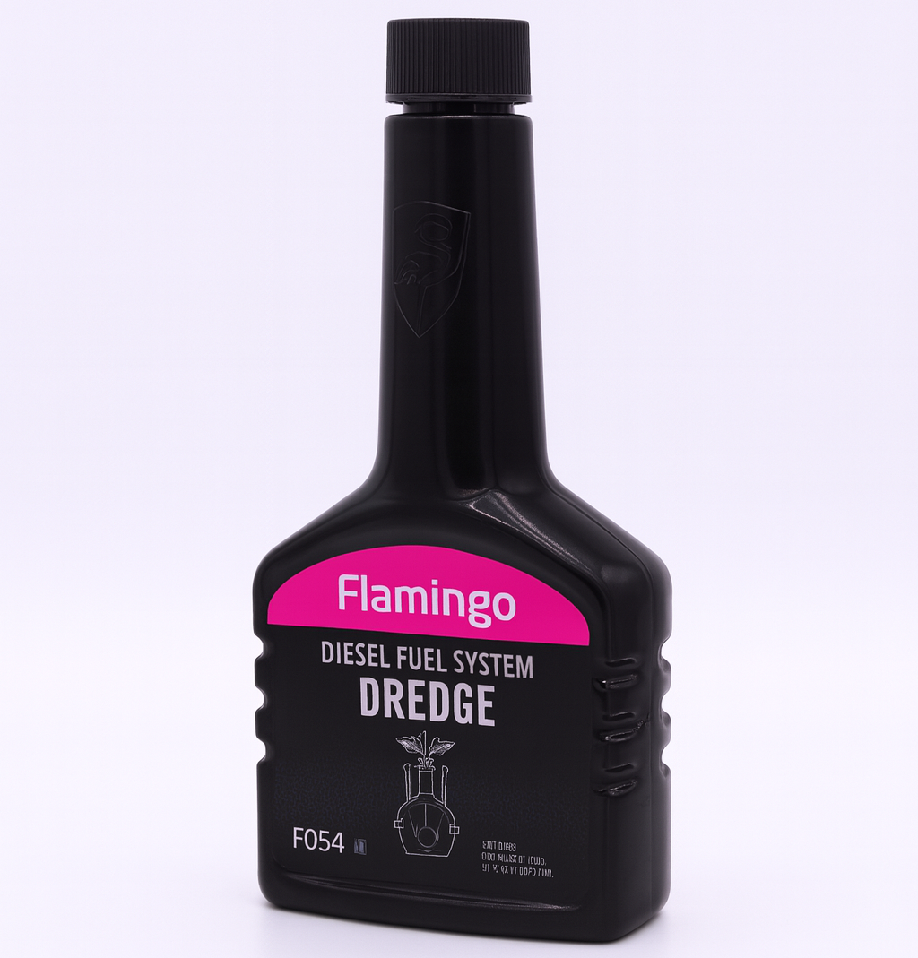 Flamingo Diesel Fuel System Dredge F054 354ML  Advanced Diesel Injector and Engine Cleaner for Improved Performance