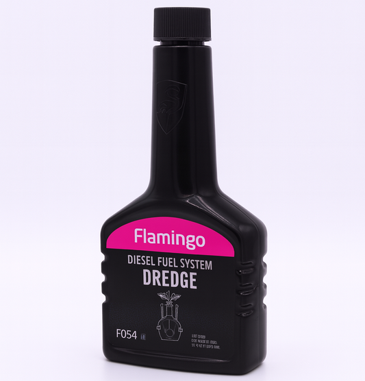 Flamingo Diesel Fuel System Dredge F054 354ML  Advanced Diesel Injector and Engine Cleaner for Improved Performance