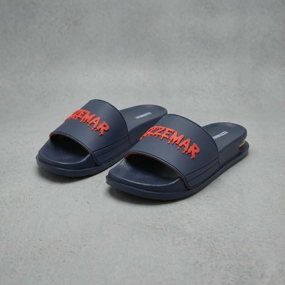 Mens Air Cushion Comfort Slides Trendy Soft Sole Summer Slippers