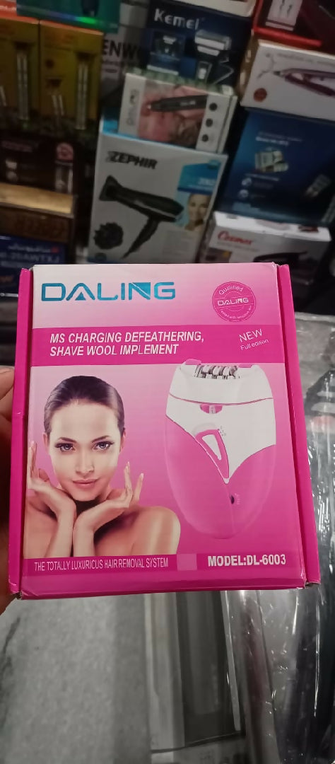 DALING DL-6003 Portable Women Depilation Epilatior Mini Electric Painless Lady Hair Remover