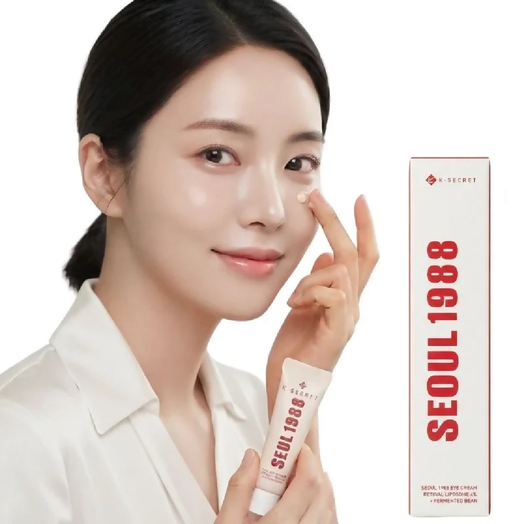 SEOUL 1988 Black Ginseng Retinal Cream Anti Aging Cream with Liposomal Retinal Black Ginseng Bakuchiol Helps Reduce Wrinkles Dark Spots Korean Skincare