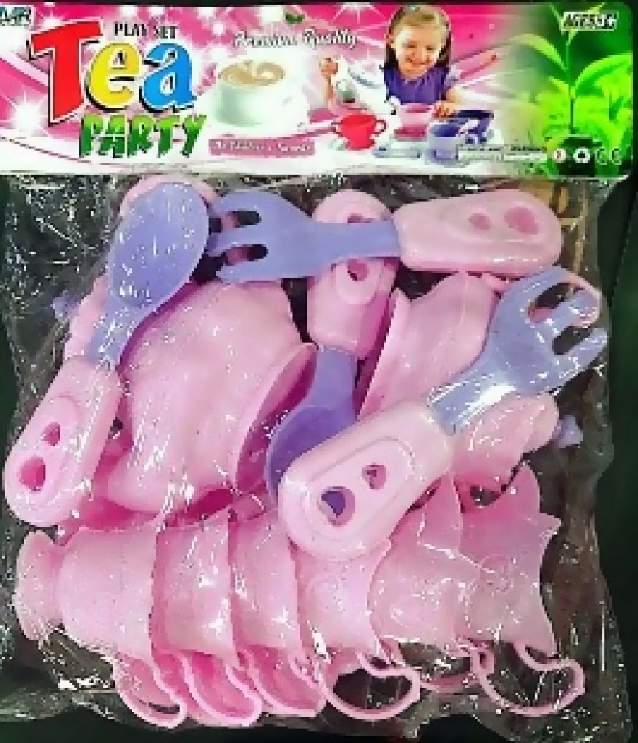 Tea Party Plastic for kids 1 Piece