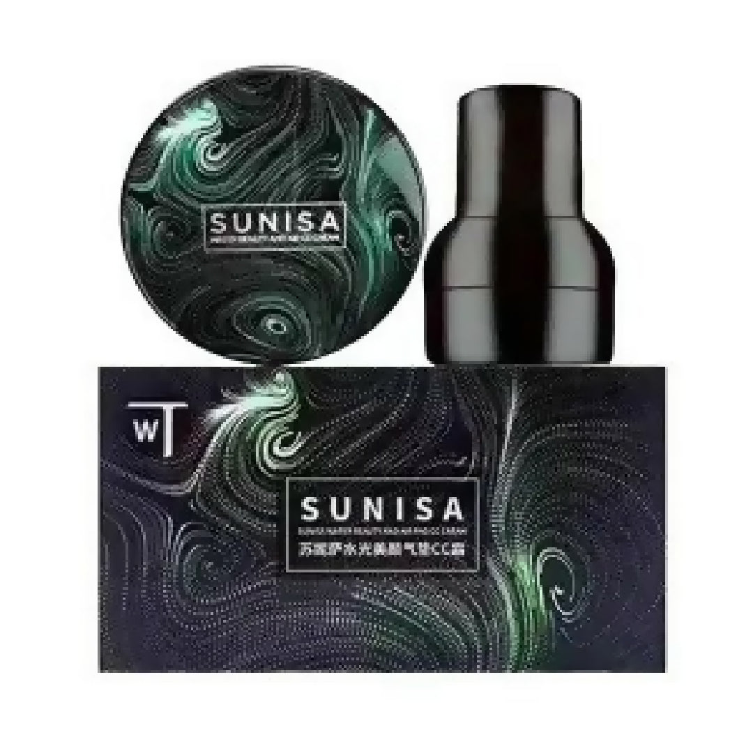 Sunisa Foundation Base Waterproof Mushroom Head Air Cushion BB Cream Nude Liquid Foundations CC Cream