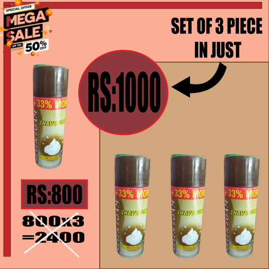 Set of 3 Camay pure fashion deodorant spray 70 ml