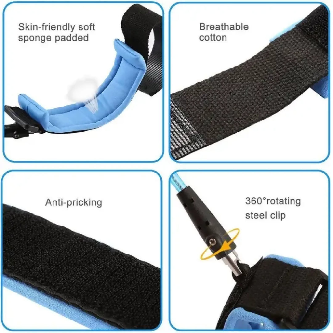 Anti-Lost Wrist Link Child Lock Safety Harness Strap - Random Color